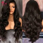 24-28 Inch Synthetic Body Wave Lace Front Wigs - The Perfect Accessory for Everyday Elegance