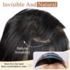 Vigorous Clip in Hair Extensions: Achieve Luscious Length and Volume with Thick Black Mix Blonde Strands - 4PCS 20 Inch Synthetic Extensions for Instant Glam