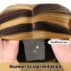 WIGER's Long Ombre Blonde Wavy Wig - Realistic Hairline for Gorgeous Confidence