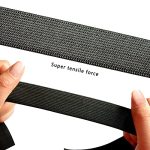 6PCS Black Elastic Bands - Perfect for Lace Wig Caps, Frontals, and Closures