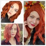 Beauty with Mildiso's Short Curly Wavy Ginger Wig - Confidence in Every Curl