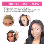 Hair Wax Stick, Lace Band, Caps, Comb, Brush - 9 PCS