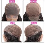 4x4 Lace Closure HD Transparent Wig - Pre Plucked, 180% Density, and Versatile Styling