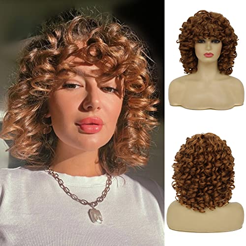 Playful Elegance with Dai Cloud Short Afro Kinky Curly Wigs