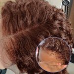 Chocolate Brown Curly Lace Front Wig - Effortless Elegance for Every Occasion