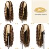 WIGER's Long Ombre Blonde Wavy Wig - Realistic Hairline for Gorgeous Confidence