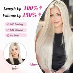 4PCS Clip-in Hair Extensions for XXL Volume and Length