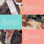 Lace Wig Grids and Knots Eraser Silicone Melting Tape: HD Natural Hide Cover for Seamless Wig Look