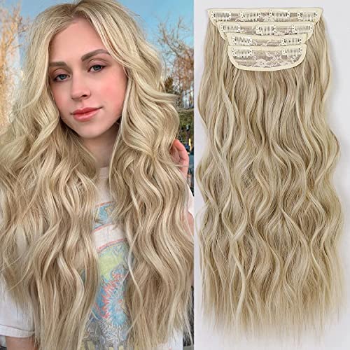 XIXIBI Clip-in Hair Extensions – Luxurious Ash Blonde Locks in Minutes