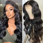Unlock Your Beauty: Embrace Natural Elegance with Body Wave Lace Front Wigs – A 20-Inch Marvel for Black Women