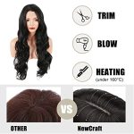 HD Lace Front Synthetic Wigs - Long Body Wave Hair for Black Women