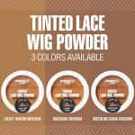 Red by Kiss Stocking Wig Cap and Tinted Lace Wig Powder – Scalp Care, Matte Finish, and Natural Look in 5 PCS Pack!