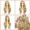 SAPPHIREWIGS Blonde Lace Front Wig: 26inch Long Wavy Highlight Ash Blonde Beauty for Women - Perfect for Daily Wear, Cosplay, and More