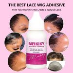 Meikiky Invisible Lace Glue - Waterproof, Lightweight, and Safe Hold for Lace Front Wigs