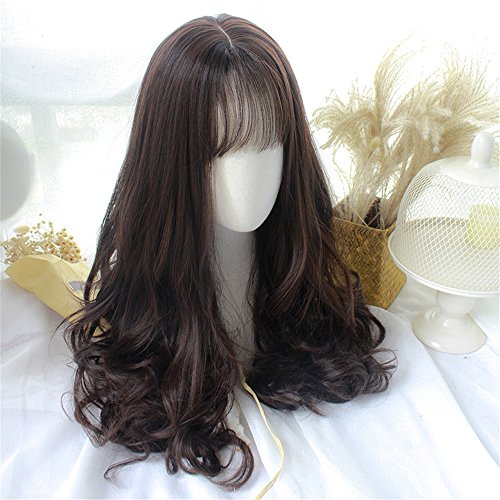 Elevate Your Style with MOJUN Long Curly Wig – Heat Resistant, Natural-Looking Wavy Hair for Stunning Cosplay and Costume Parties