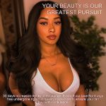 QD-Udreamy Black Lace Front Wig, Body Wave Lace Front Wigs, Transparent Lace Wig Pre Plucked with Baby Hair, 26 inch Long Wavy Wig for Women, Glueless Lace Wig for Black Women