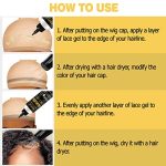 Liquid Gold Wig Glue Lace Glue Kit - Temporary Hold, Non-Toxic, Fast Drying - Wig Kit for Wigs 4oz