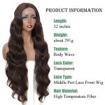 32 Inch Synthetic Lace Front Wig - A Daily Use Essential for Black Women