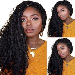 MURAMURA HAIR Goddess Faux Locs Wigs - 18Inch Full Lace Curly Synthetic Beauty for a Goddess-Like Existence