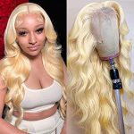 Radiate Elegance with 613 Blonde Lace Front Wig - Transform Every Occasion with Your Own Styled Waves! 💛✨
