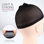 FANDAMEI's Nylon Wig Caps – 4 Pieces of Comfortable and Natural-looking Wig Accessories