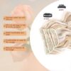 20-Inch Light Blonde Wavy Synthetic Clip-In Hair Extensions - Perfect for Daily Glam or Special Occasions