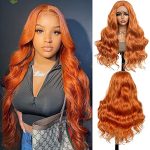 Ginger Goddess: 26 Inch Body Wave Lace Front Wigs for Black Women by Estilar Hair 🌟