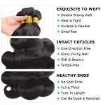 12A Body Wave Bundles: Embrace Natural Black Beauty and Versatility