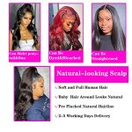 Natural Elegance with Body Wave Lace Front Wigs – A 20-Inch Marvel for Black Women