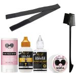 Waterproof Wig Glue Kit - Includes Remover, Hair Wax Stick, and More