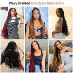 38" Knotless Box Braided Wigs: Effortless Elegance with Natural-Looking Curls and Super Long Length
