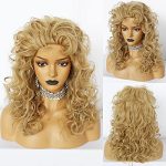 80s Disco Dream Long Curly Blonde Wig Set - Perfect