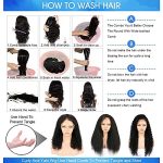 180% Density Water Wave Lace Front Wigs - Brazilian Virgin Hair for a Natural Look