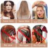 Stamped Glorious Long Wavy Clip in Hair Extensions - 4pcs Synthetic Hairpieces for Effortless and Damage-Free Hair Enhancement (3-Dark Brown, 20 inches)