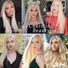 Aubree's 613 Blond Synthetic Wig - Exquisite Simulation Scalp Hairline for Ultimate Natural Beauty