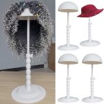 Wig Game with 3 Packs Adjustable Wig Stand: Style and Display Perfection