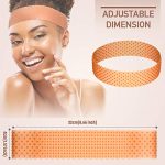 Dark Brown Silicone Grip Wig Bands 2-Pack - Adjustable, Non-Slip, Seamless Headband for Wigs - Strong Hold for Sports, Yoga, and Daily Wear