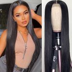 Straight Lace Front Wigs - Glueless Wigs for Black