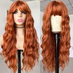 Fugady Copper Red Wigs – Heat Resistant, Chemical-Free, and Comfortable for Everyday Glam