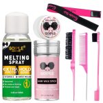 Secure Elegance with Glue-Less Lace Melting Spray Kit - Extra Hold Adhesive for Natural-Looking Wigs