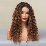 Long Wavy Ombre Lace Front Wigs - High Density, Realistic, and Stunning