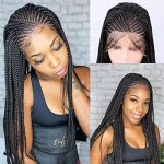 Elevate Your Style with Box Braided Wigs: Synthetic Lace
