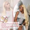 SOKU 613 Blonde Lace Frontal Wig – 32 Inch Body Wave, Transparent Lace, and Pre-Plucked Magic for Ultimate Styling