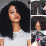 V Part Kinky Curly Wigs - No Leave Out, Beginner-Friendly, Nadula's 18-Inch 10A Afro Curly Vpart Wigs for Effortless Chic