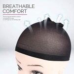 FANDAMEI's Nylon Wig Caps – 4 Pieces of Comfortable and Natural-looking Wig Accessories