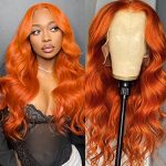 Vibrant Ginger Magic! 18-Inch Colored Body Wave