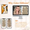 Yacurcur Clip in Hair Extensions - 4PCS of Synthetic Long Wavy Hair in Gorgeous Dirty Blonde, 20 Inches of Volume and Style
