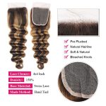 Ombre Loose Deep Curly Human Hair Bundles