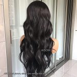 Glamorous Waves Unleashed: Aisom Body Wave Long Wavy Lace Front Wig