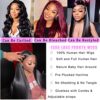 13X6 Lace Front Wigs - 30 Inch Straight Human Hair with HD Lace, 180 Density, Pre-Plucked Beauty for Black Women